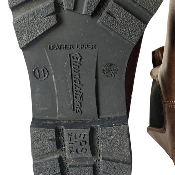 Blundstone Classic Chelsea Leather Boot Antique Brown 1609 Size AU 11 US Men 12 - Picture 3 of 11